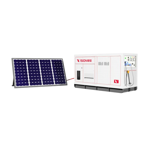 Skid-mounted PV-coupled Hydrogen Production & Refueling Unit